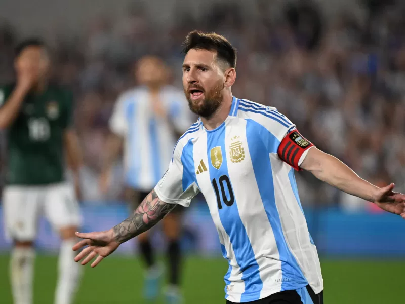 Con un Messi intratable, Argentina goleó Bolivia
