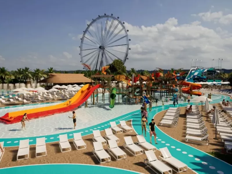 En enero se abrirá el parque acuático más grande del país