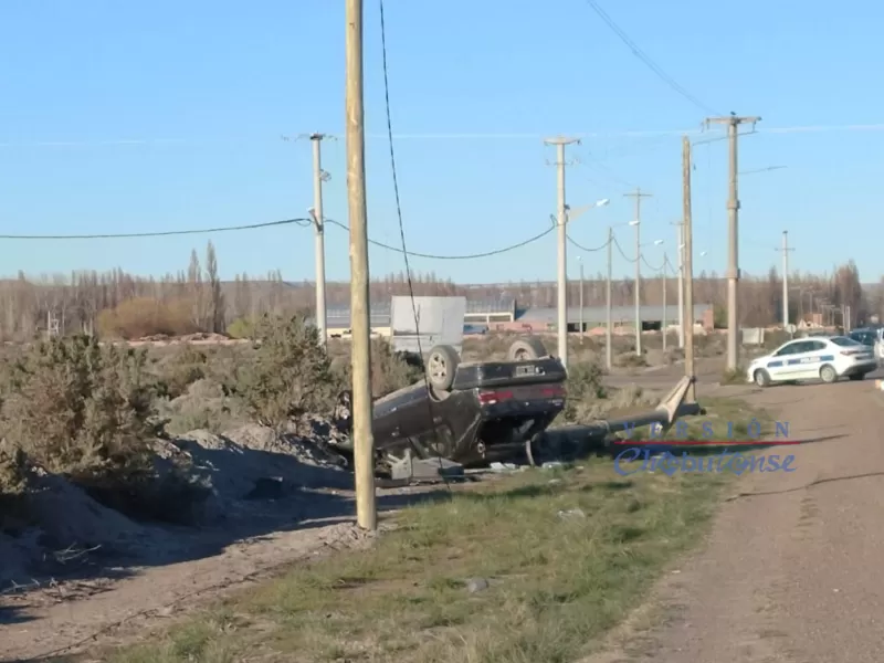 Tr&aacute;gico accidente en Trelew