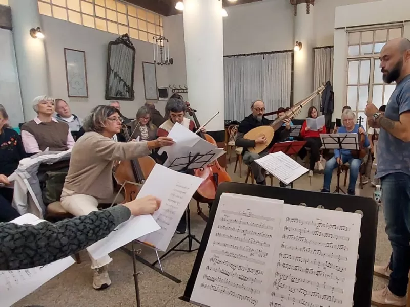 Gaiman: cuenta regresiva para la presentación del Gloria de Vivaldi