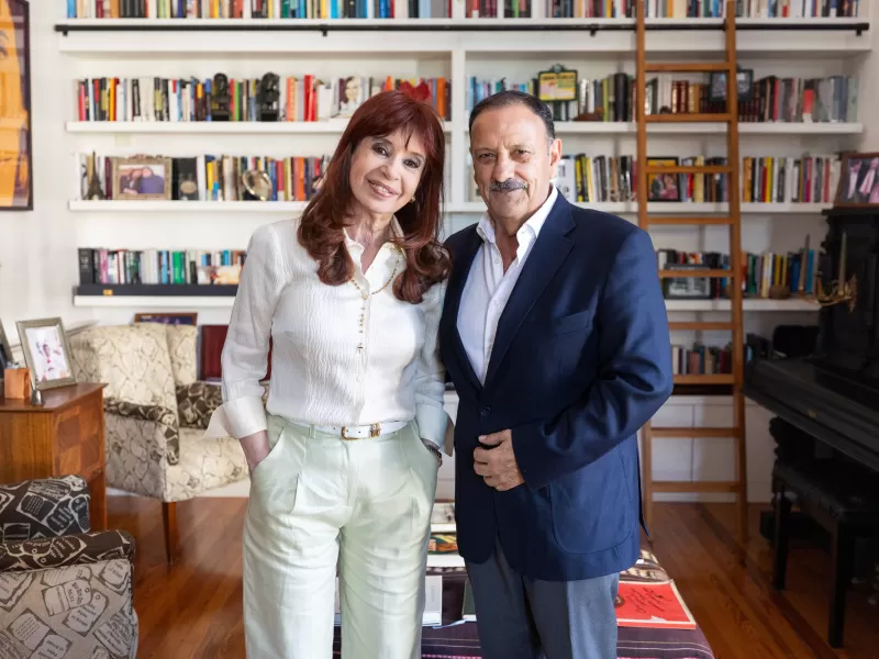 Quintela visitó a Cristina Fernández de Kirhcner