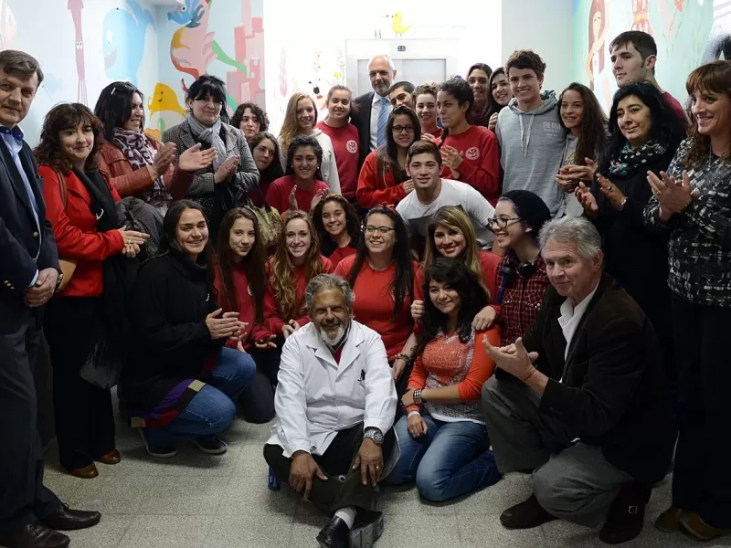 Hace 11 años Buzzi inauguró la primera sala de tomografía del Hospital Zonal de Trelew