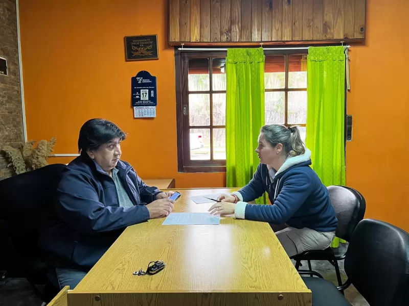 Mirantes recorre el interior provincial