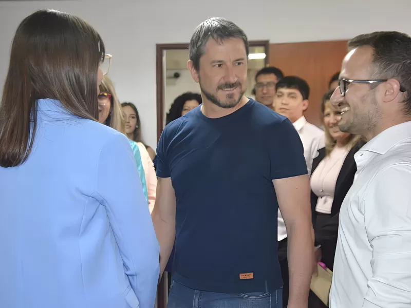 El intendente Merino acompañó la asunción de Agustina Morales