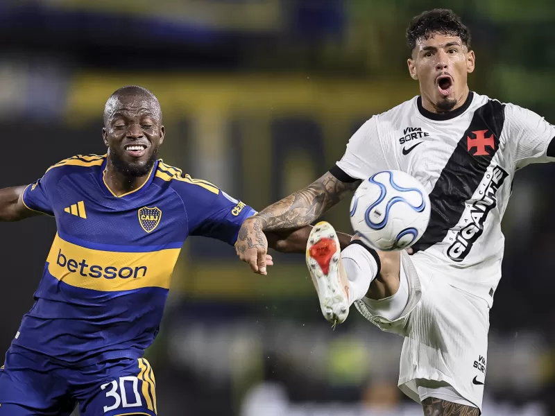 Boca tuvo su martes 13 y cay&oacute; ante Vasco da Gama