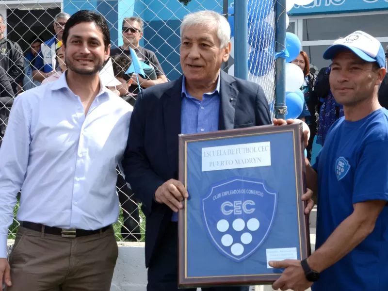 El SEC inauguró nuevas canchas y un SUM multideportivo
