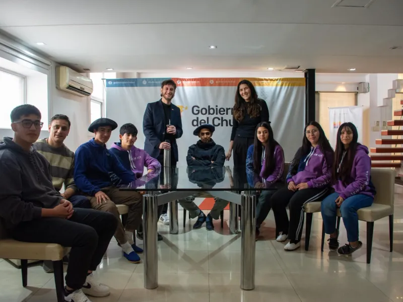 Estudiantes de Lagunita Salada visitaron la Casa del Chubut