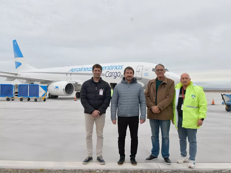 Merino: “Trelew se está consolidando dentro del Plan Estratégico Logístico”