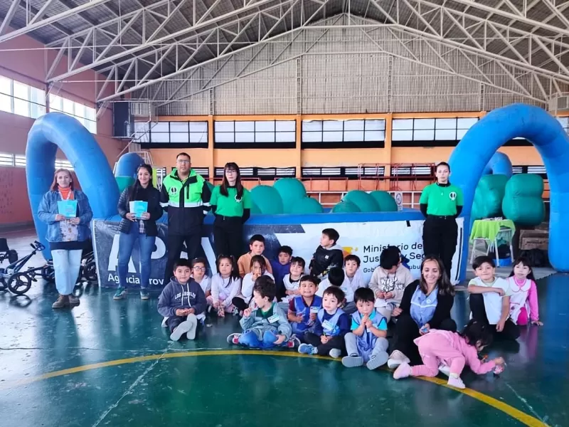 El Parque Temático Vial se hizo presente en la Escuela N° 94