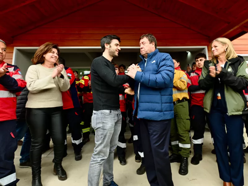 Torres inauguró la nueva Subcentral de Brigadistas en Las Golondrinas