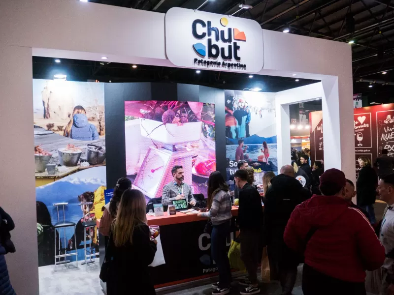 Chubut brilla en la Feria "Caminos y Sabores" en Buenos Aires