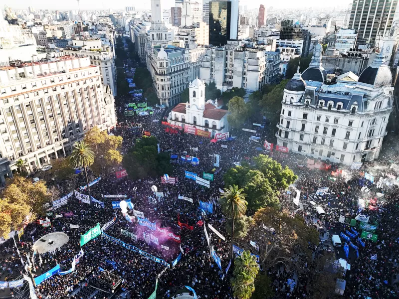 Masiva Marcha Federal Universitaria