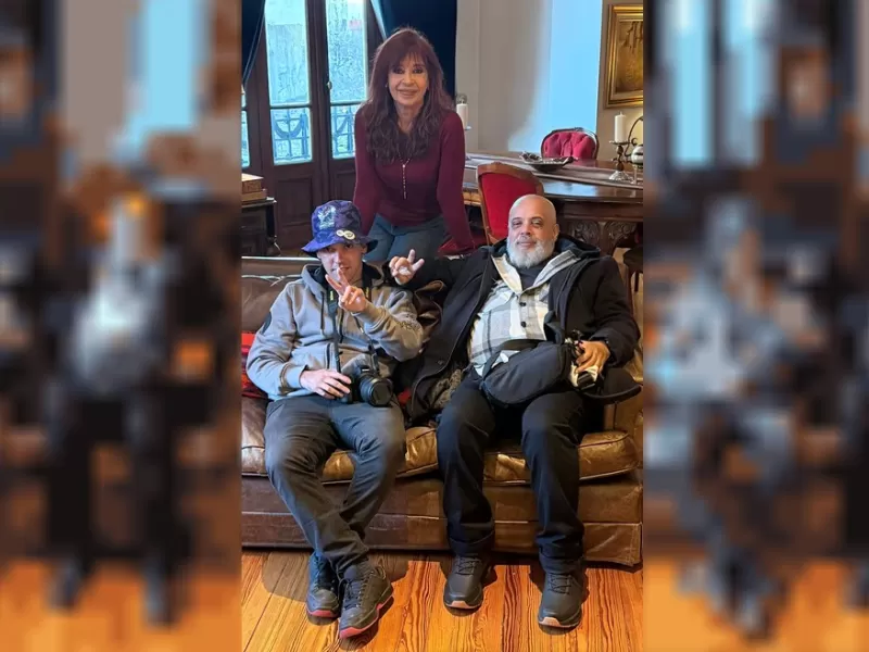 Cristina recibi&oacute; a Pablo Grillo