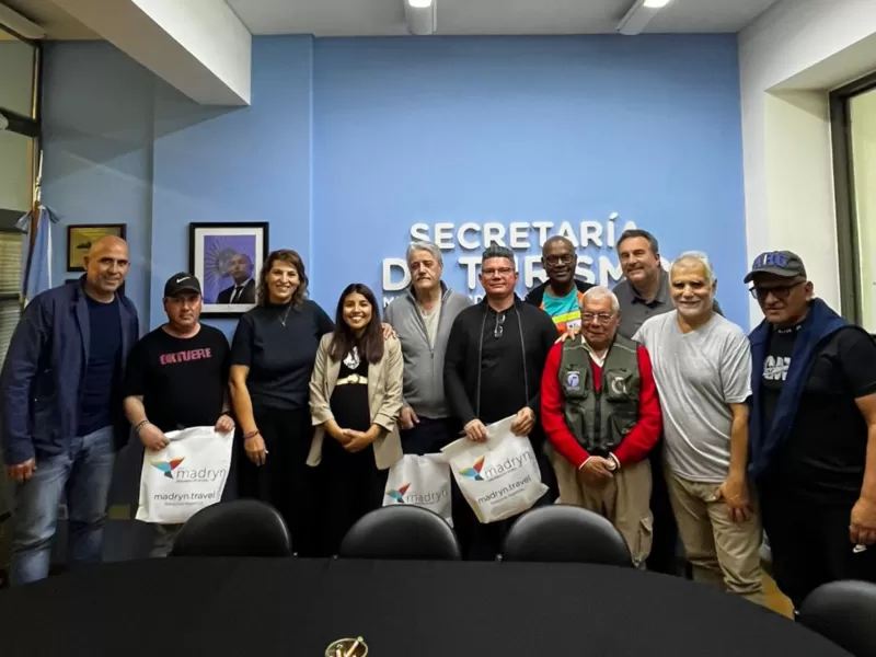 Miembros del Congreso de Periodistas Deportivos visitaron Puerto Madryn