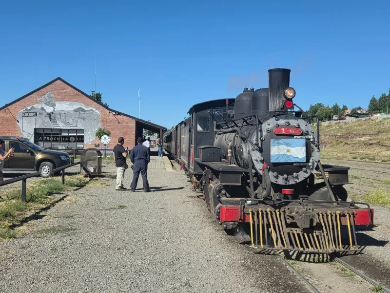 La Trochita realiz&oacute; la primera salida del 2026