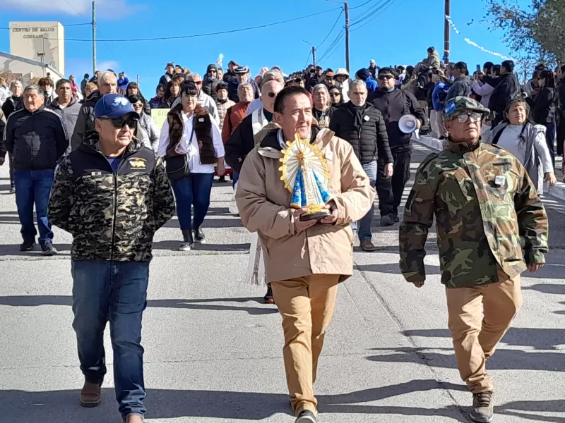 Vecinos de Corradi celebraron aniversario de la 