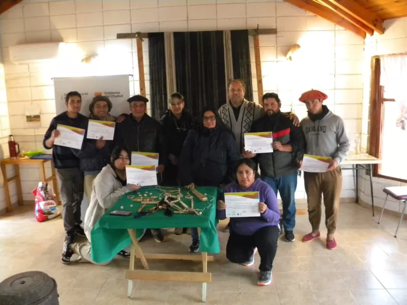 Capacitaciones artesanales en Facundo