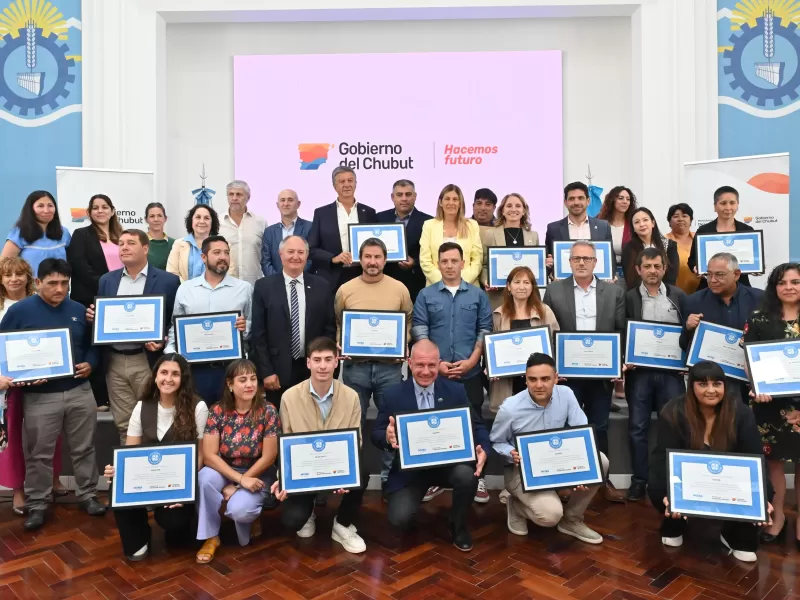 Chubut junto a UNICEF reconoció a municipios y comunas
