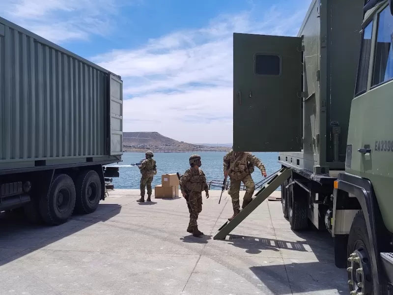 Evaluación operativa conjunta entre el Ejército y la Administración portuaria