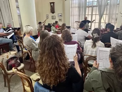Una obra emblemática de Vivaldi se prepara en Gaiman con músicos de toda la región