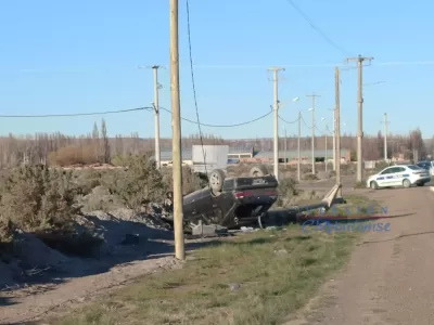 Tr&aacute;gico accidente en Trelew