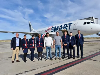 Trelew fortalece su conexión aérea con vuelos low cost