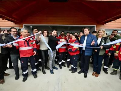 Torres inauguró la nueva Subcentral de Brigadistas en Las Golondrinas