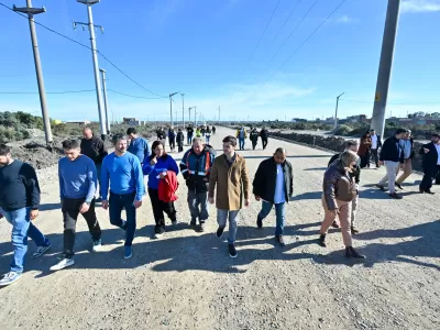 Avanza el Plan Galina en barrios de Trelew