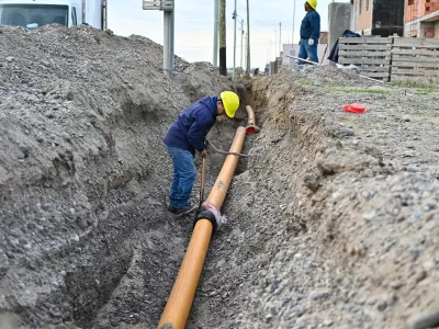 Avanza la obra de gas para m&aacute;s de 700 familias