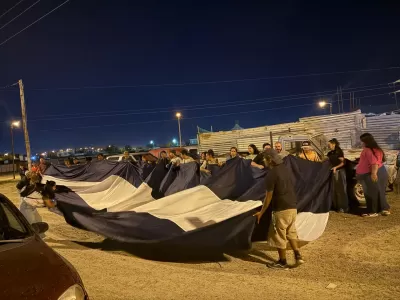 Se present&oacute; la Agrupaci&oacute;n 10 de Abril