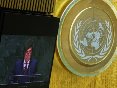 Milei dio su discurso en la Asamblea de la ONU