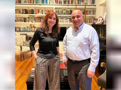 Cristina recibi&oacute; a Manzur