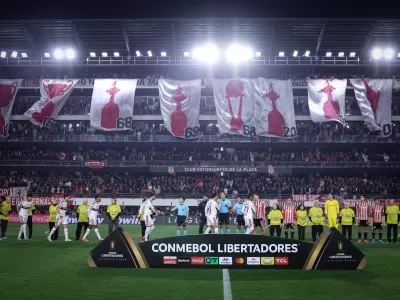 Estudiantes y Flamengo no se sacaron ventaja