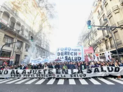 Se realiza la Marcha Federal de la Salud