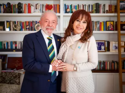 Cristina recibió a Lula Da Silva