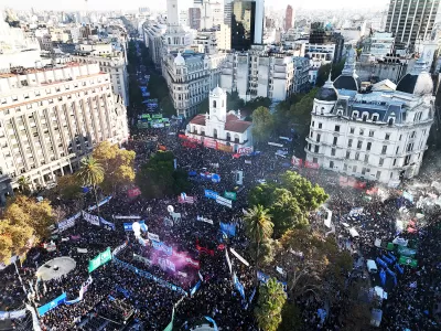 Masiva Marcha Federal Universitaria