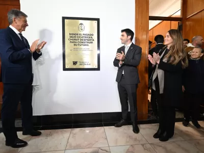 Torres reinauguró la Casa de Gobierno
