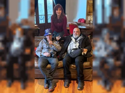 Cristina recibi&oacute; a Pablo Grillo