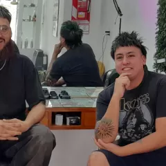 Barberos realizan evento a beneficio de comedor solidario