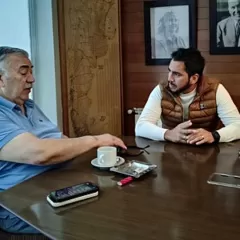Reuni&oacute;n por la unidad del peronismo entre Emanuel Coli&ntilde;ir y H&eacute;ctor Gonz&aacute;lez